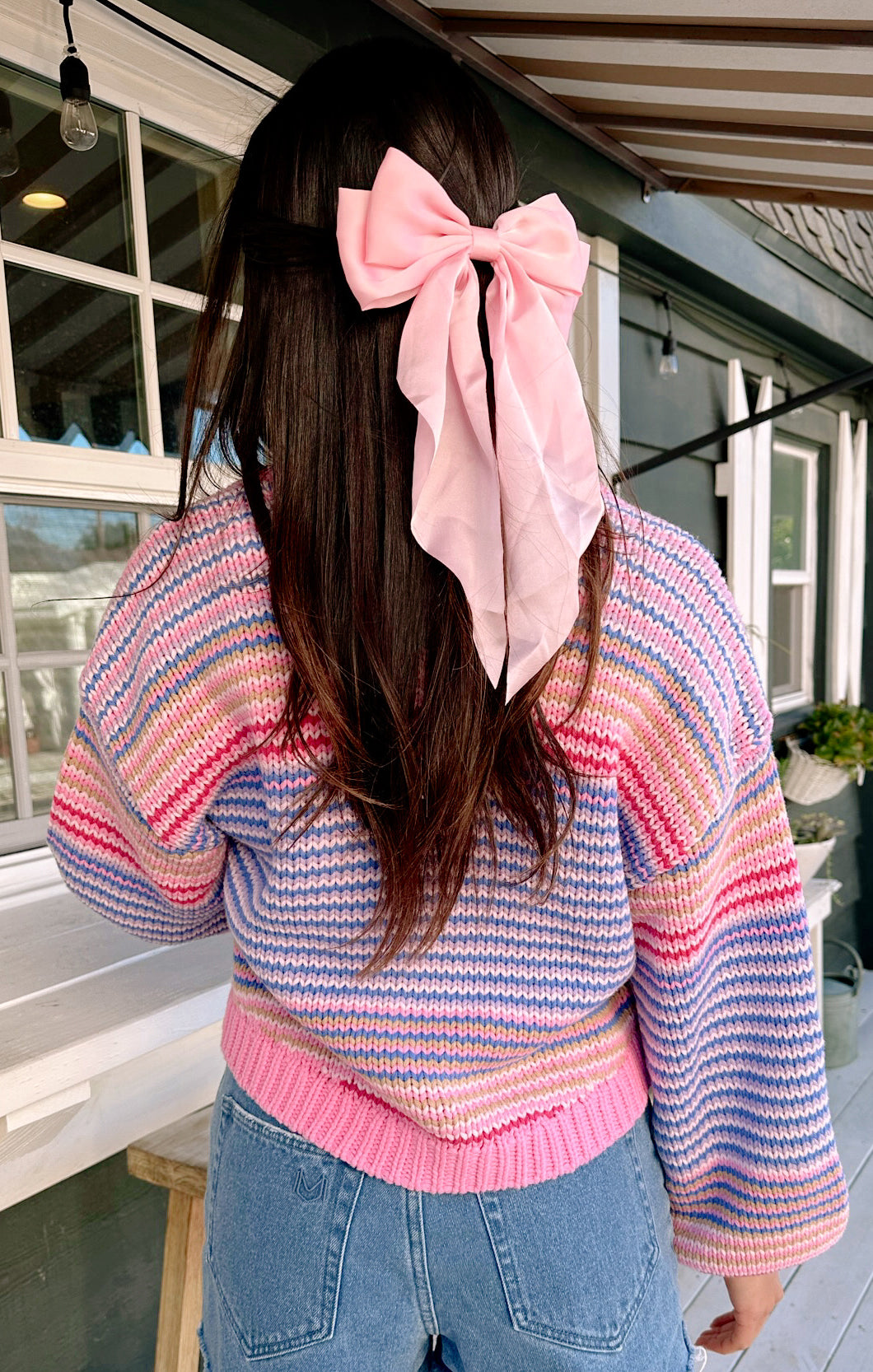 Pink Hair Bow for Girls | Hailey Darling Accessory