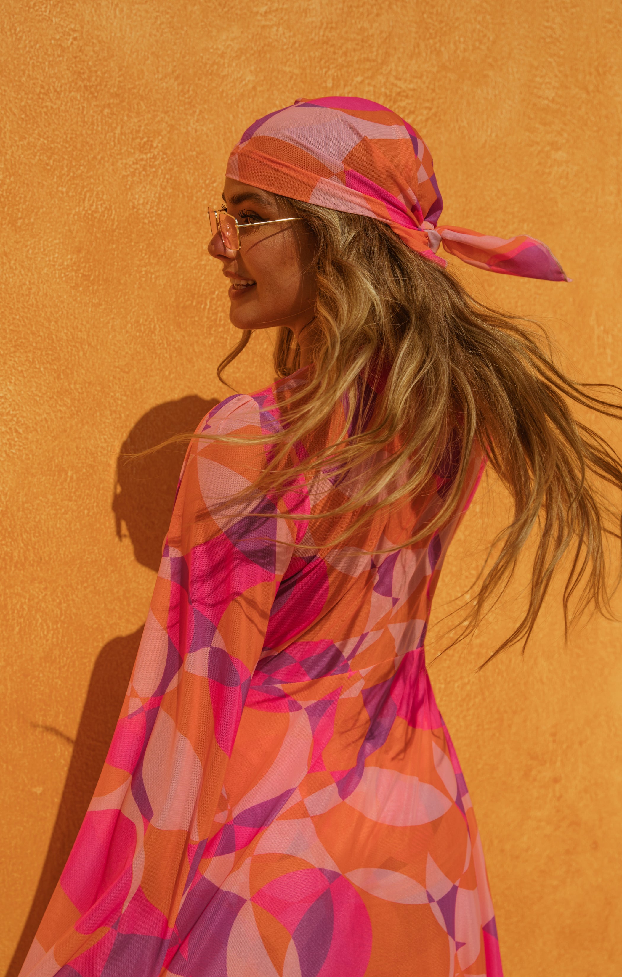 Sunset Daiquiri Print Scarf for Women | Jayde Accessories