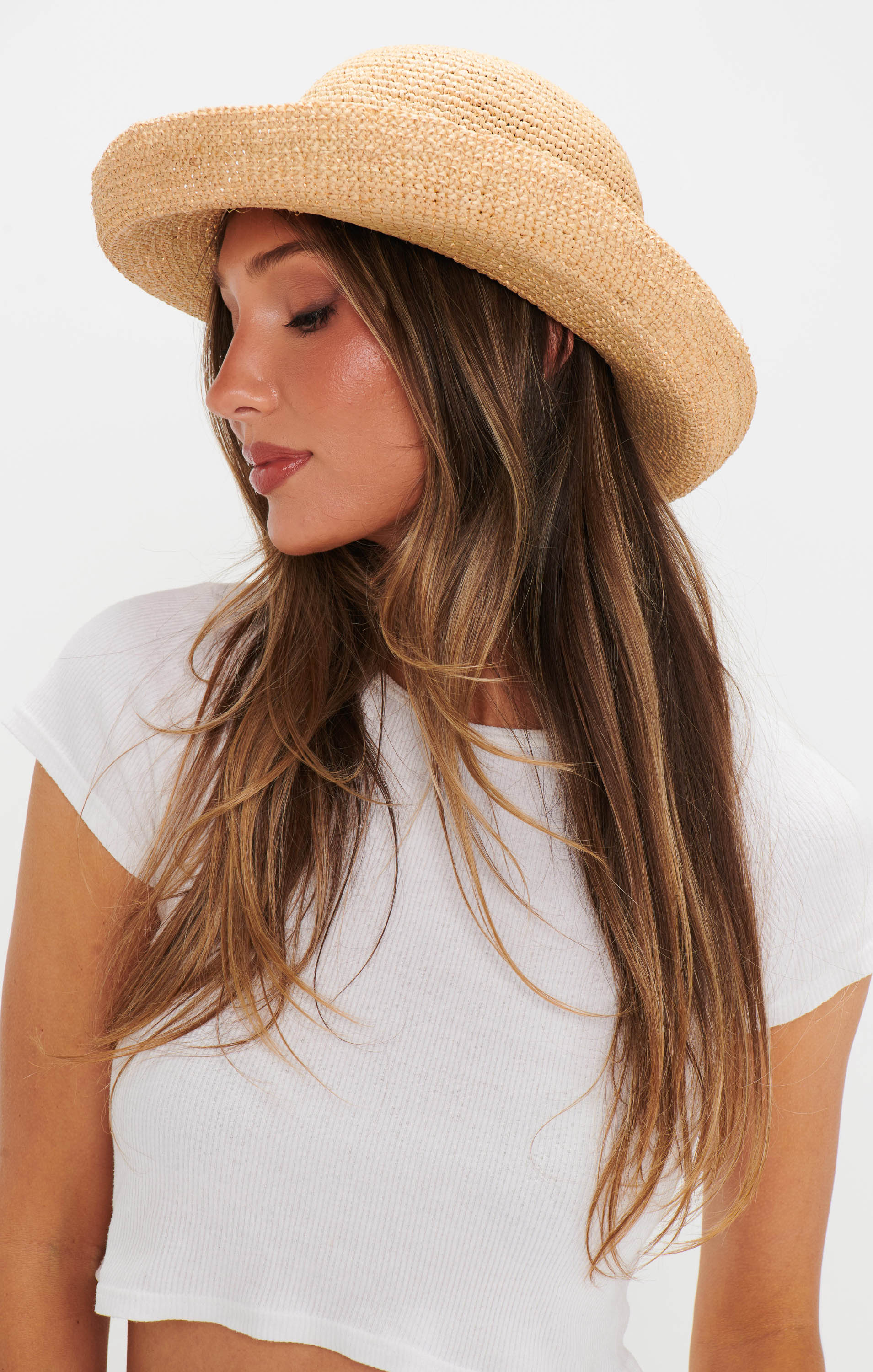 Raffia Straw Hat for Beach & Summer | Lack of Color Cruiser