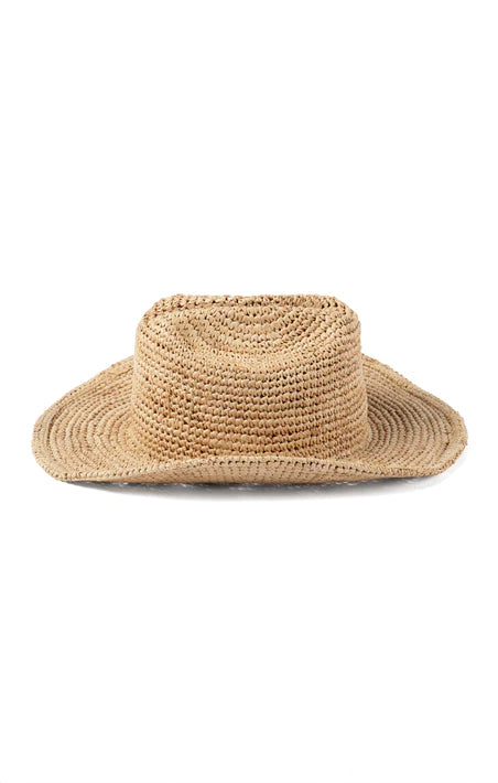Raffia Cowboy Hat for Women | Lack of Color Natural
