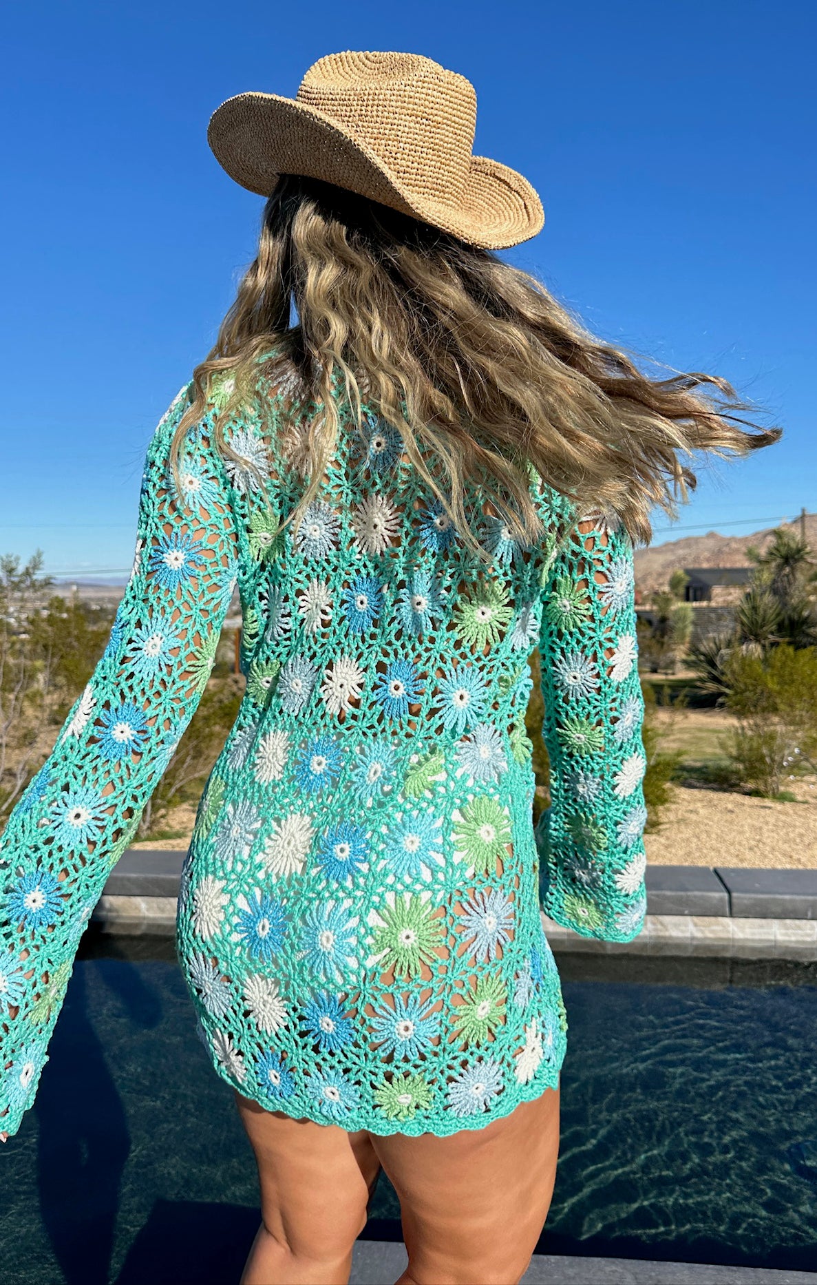 Raffia Cowboy Hat for Women | Lack of Color Natural