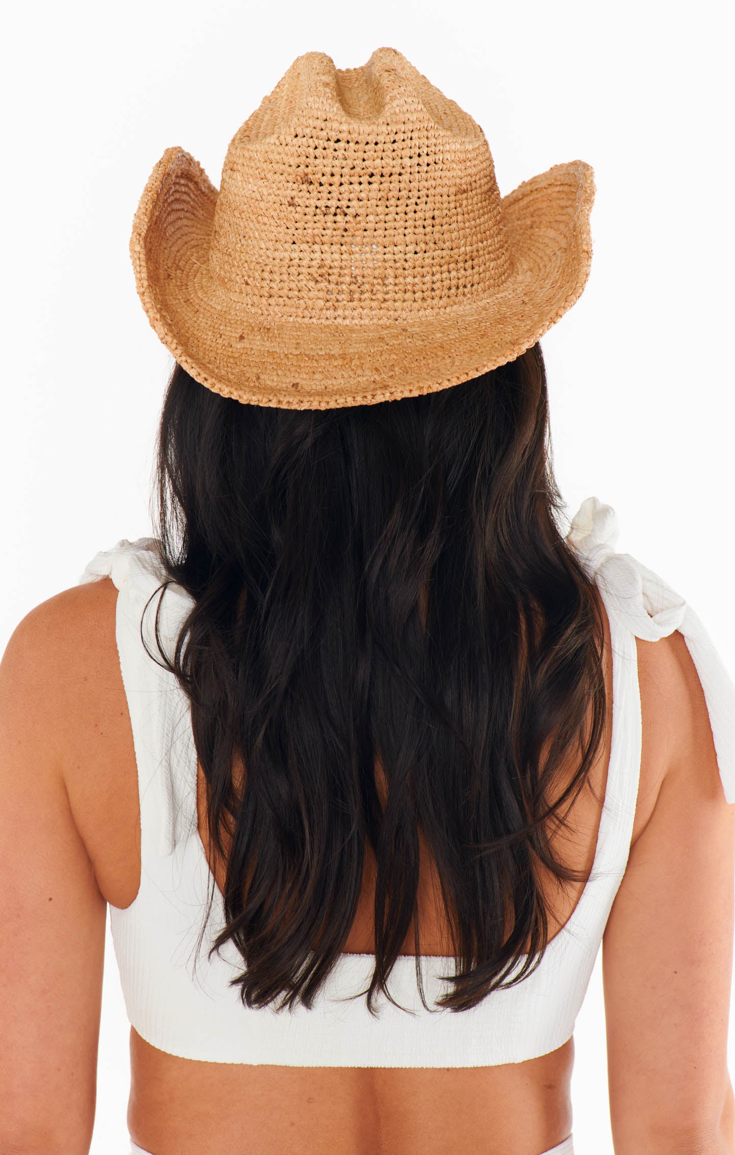 Raffia Cowboy Hat for Women | Lack of Color Natural