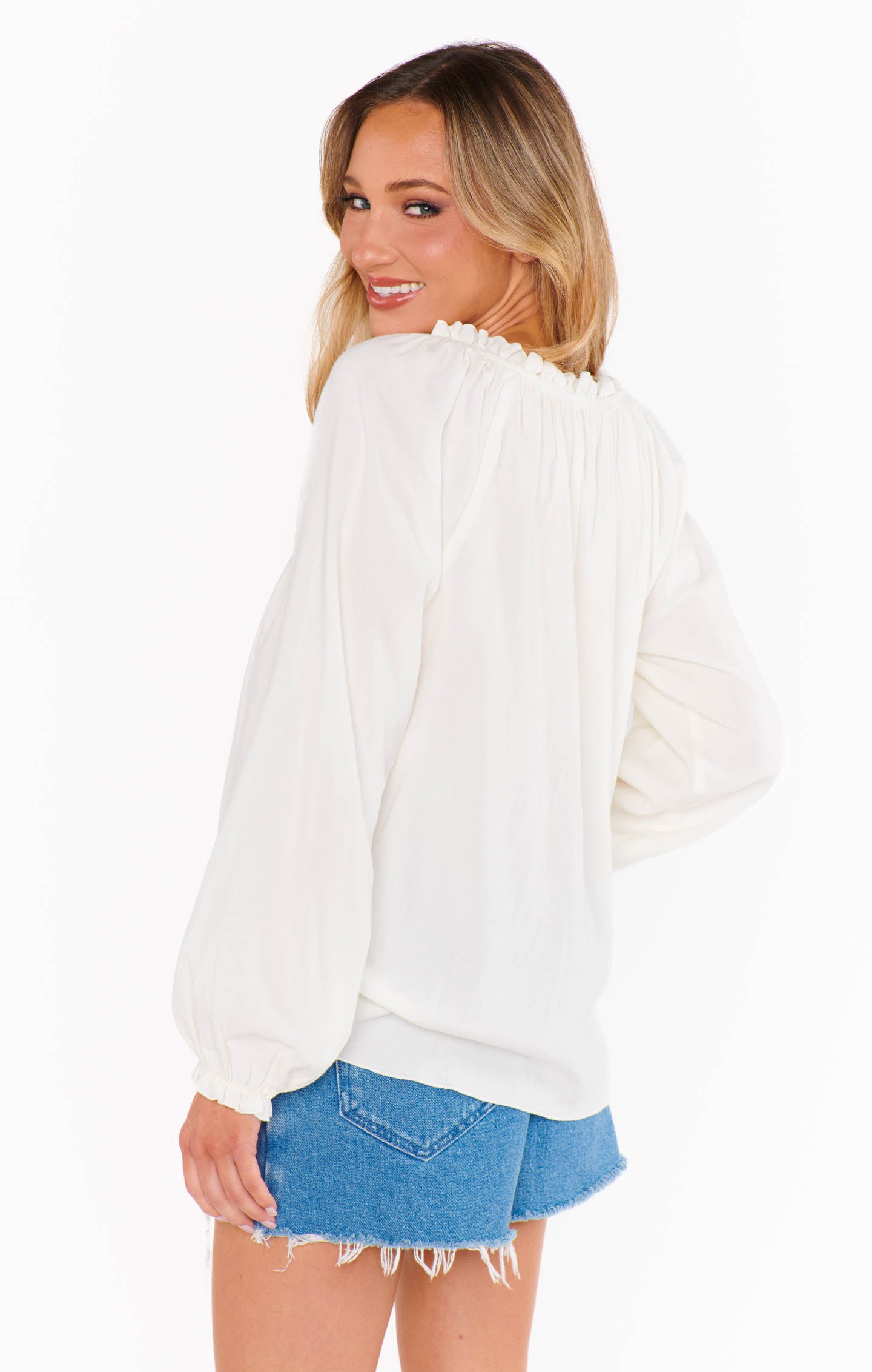 White Gauze Beach Tunic for Women | Margo