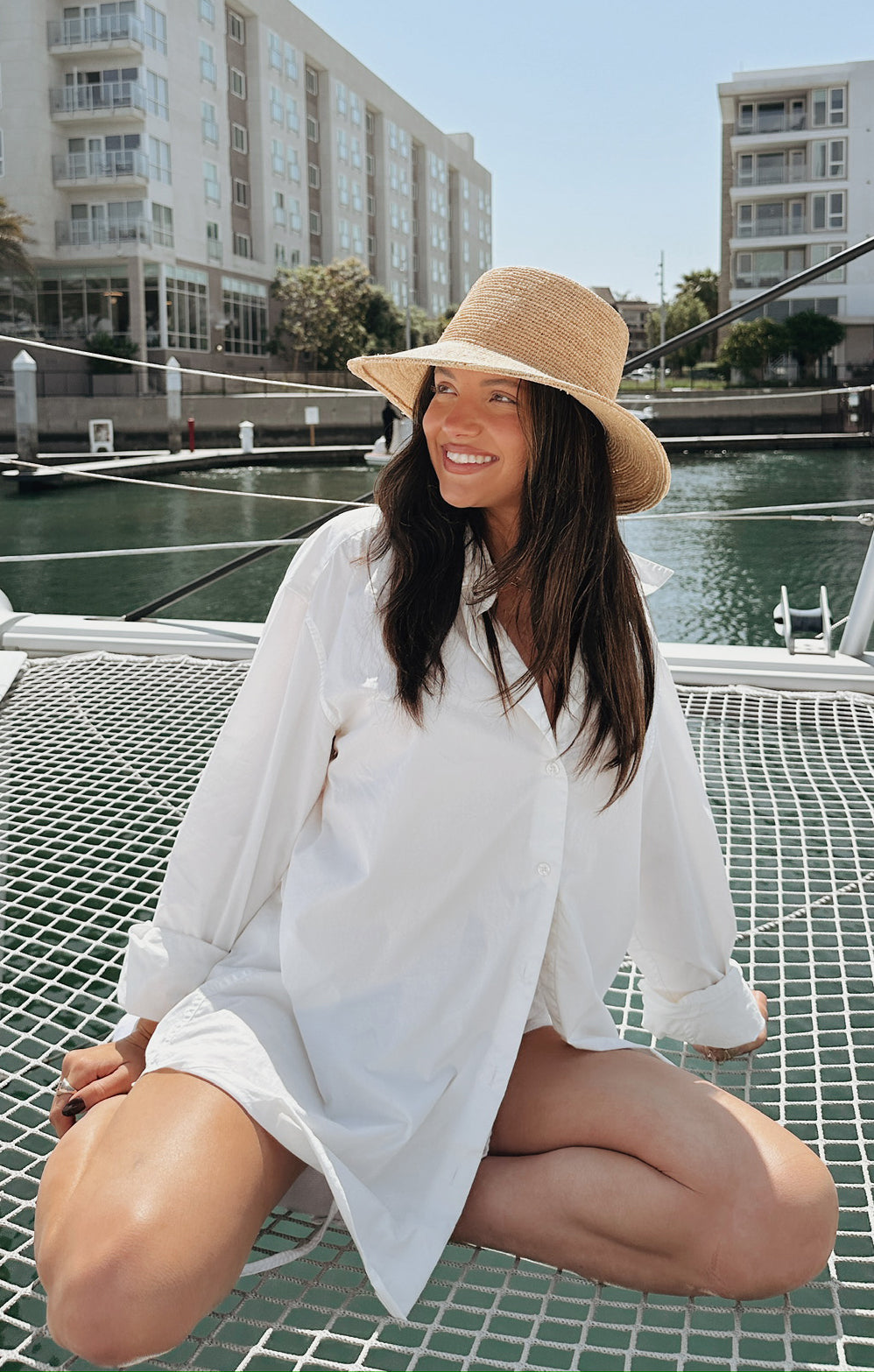 White Poplin Button Down Shirt for Office & Casual Wear | Banks
