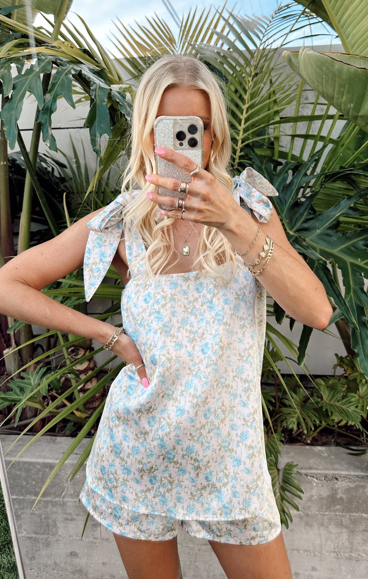 Satin Makeup Tank for Sleepovers & Bach Weekends | Charming Rose Luxe