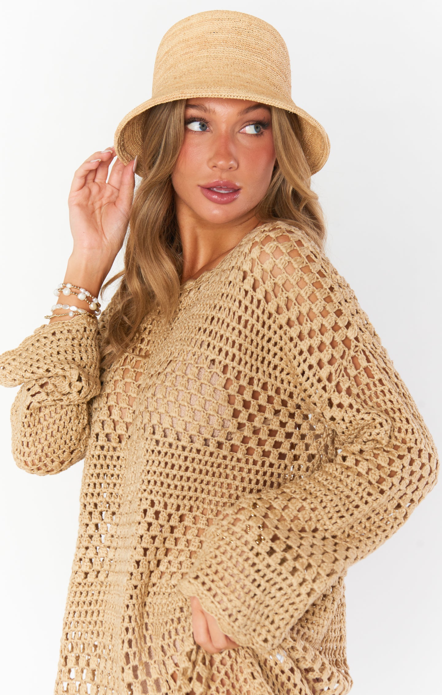 Raffia Straw Bucket Hat for Beach & Travel | Lack of Color