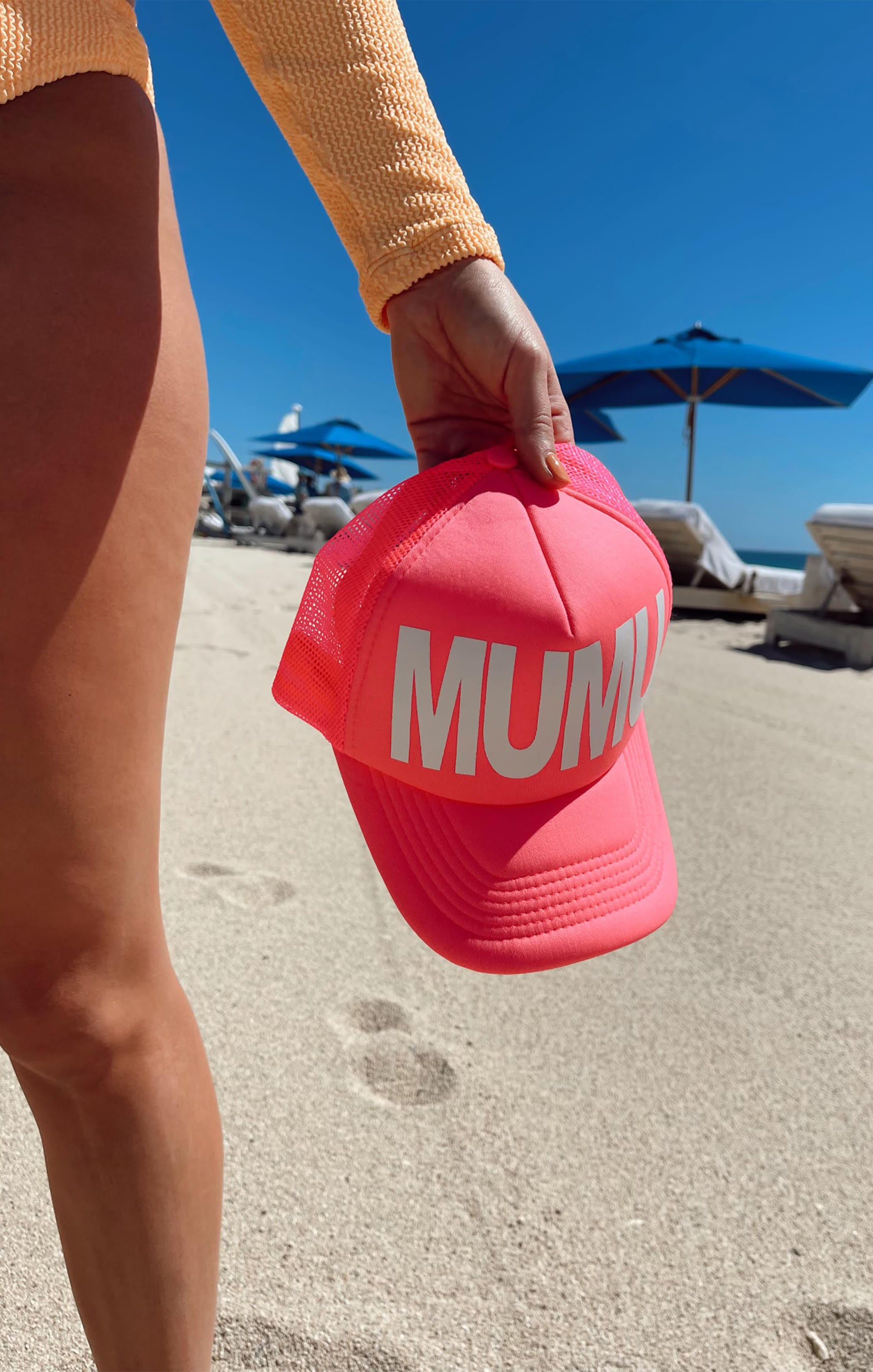 Neon Pink Trucker Hat for Women | MUMU