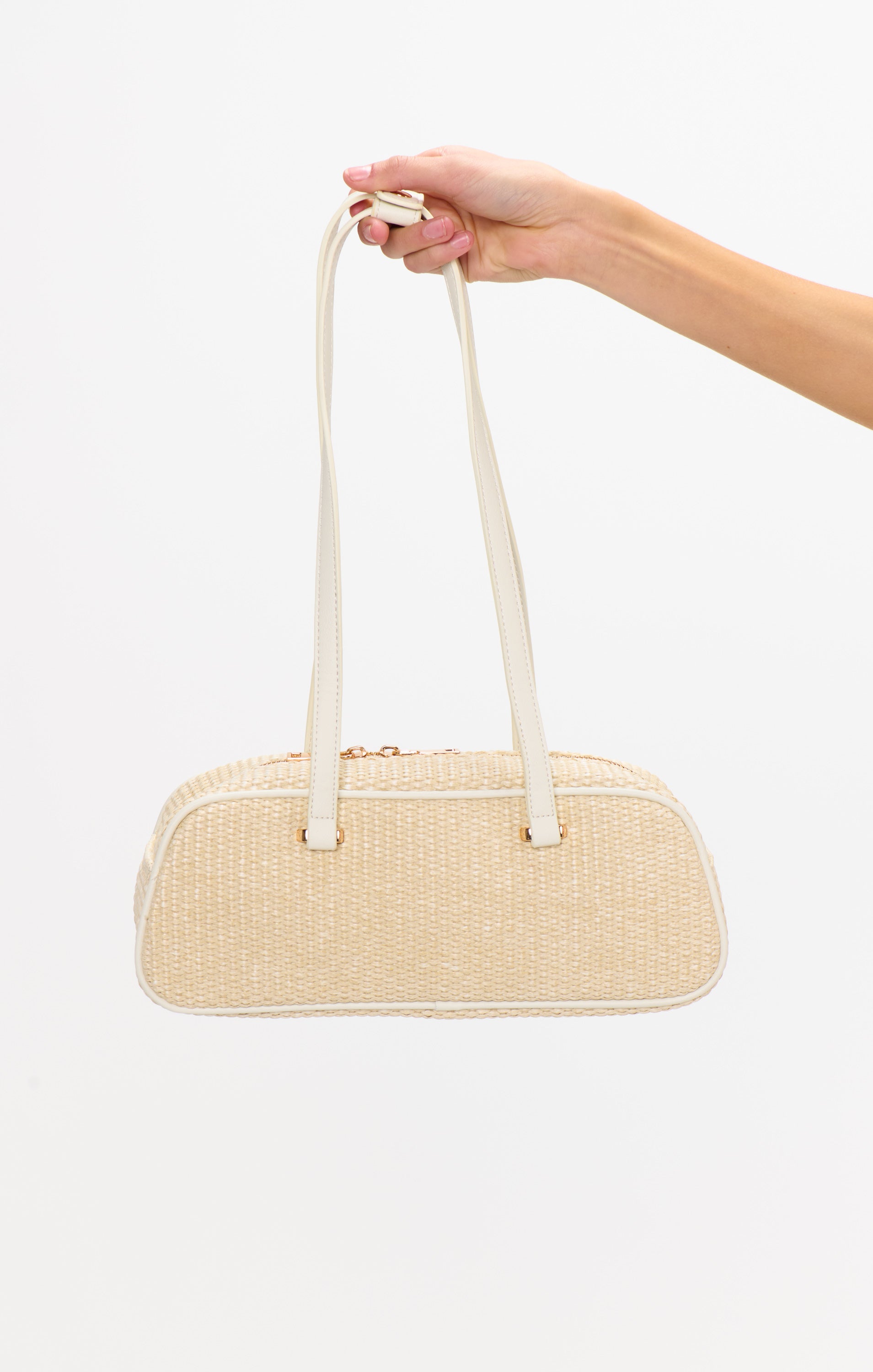 Spacious Natural Shoulder Bag for Essentials | Josephine