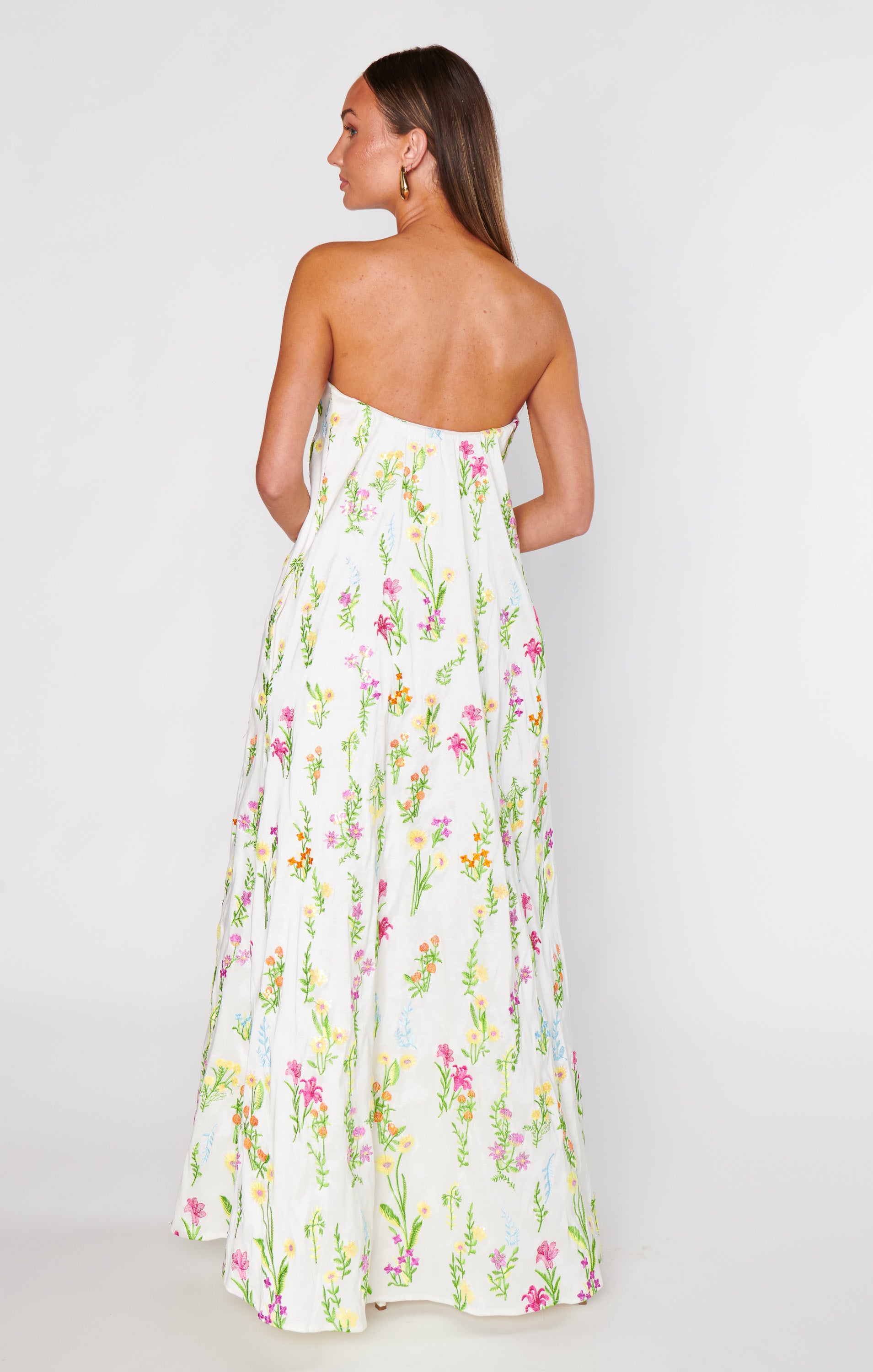 Ethereal Sequins Maxi Dress for Formal Events | Riley