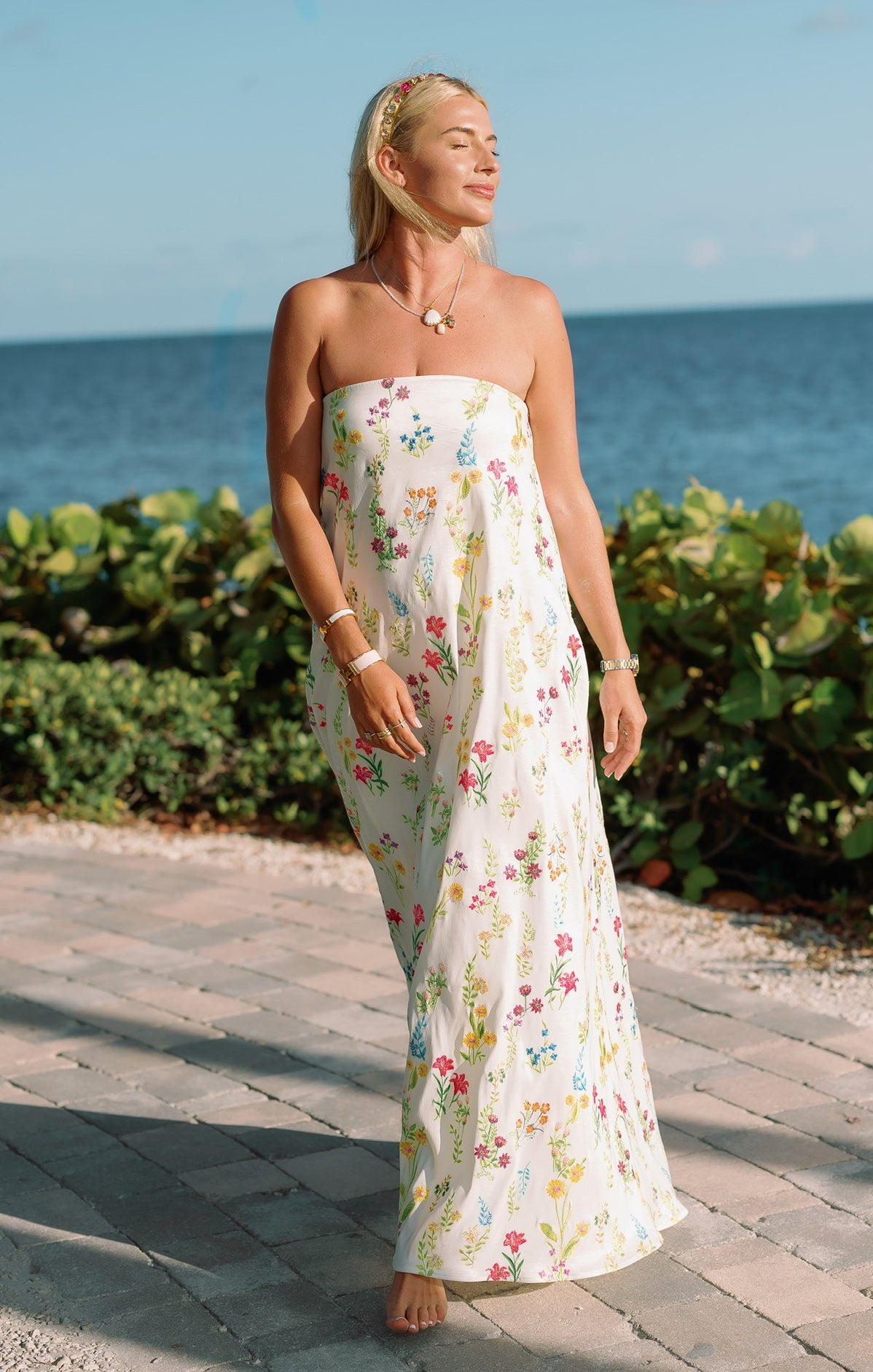 Ethereal Sequins Maxi Dress for Formal Events | Riley