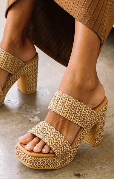 Cognac Platform Heels for Women | Matisse Gem