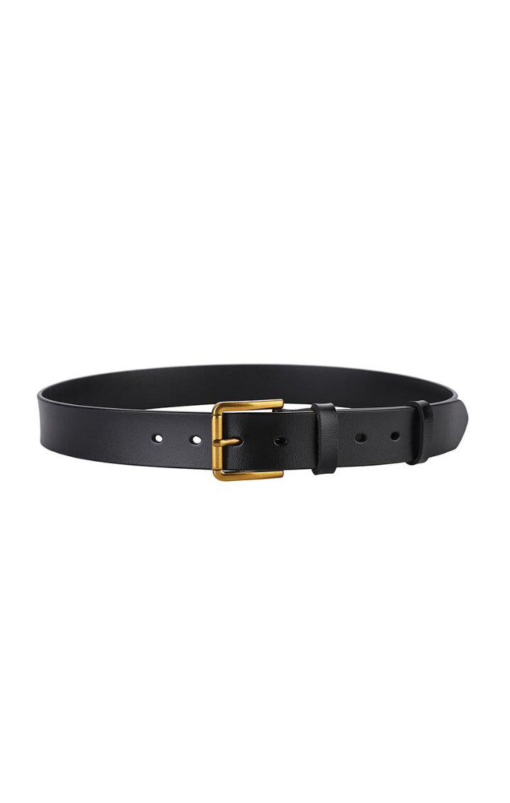 Classic Black Jordana Belt | Timeless Wardrobe Staple