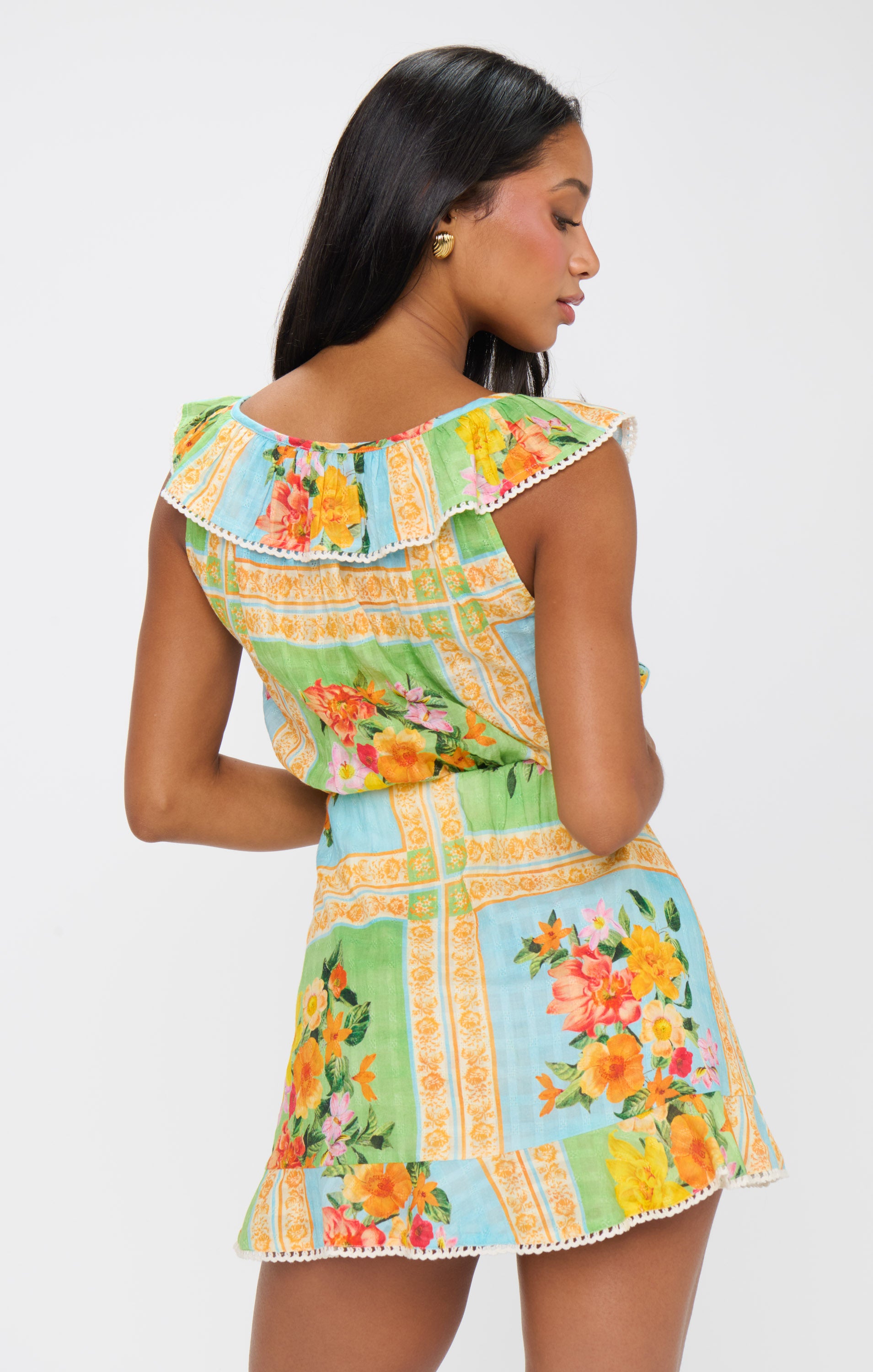 Flirty Ruffle Skort with Built-in Shorts | Country Bouquet