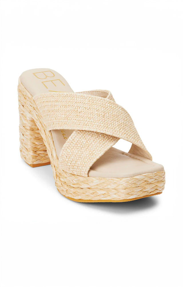 Vegan Crisscross Platform Heels with Square Toe | Matisse Caravan