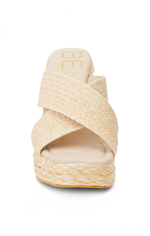 Vegan Crisscross Platform Heels with Square Toe | Matisse Caravan