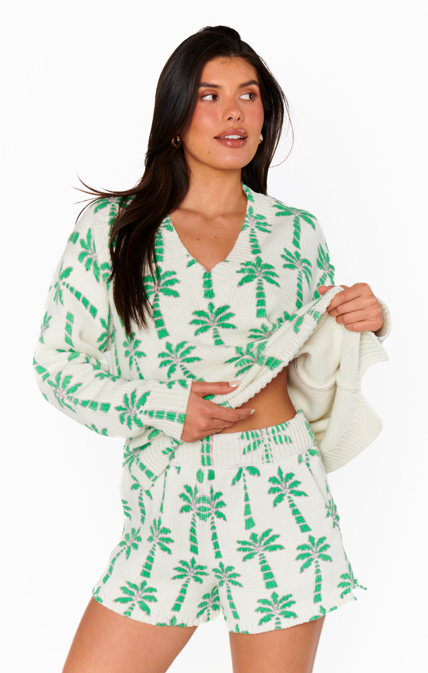 Comfortable Knit Shorts with Elastic Waistband | Boardwalk Palm