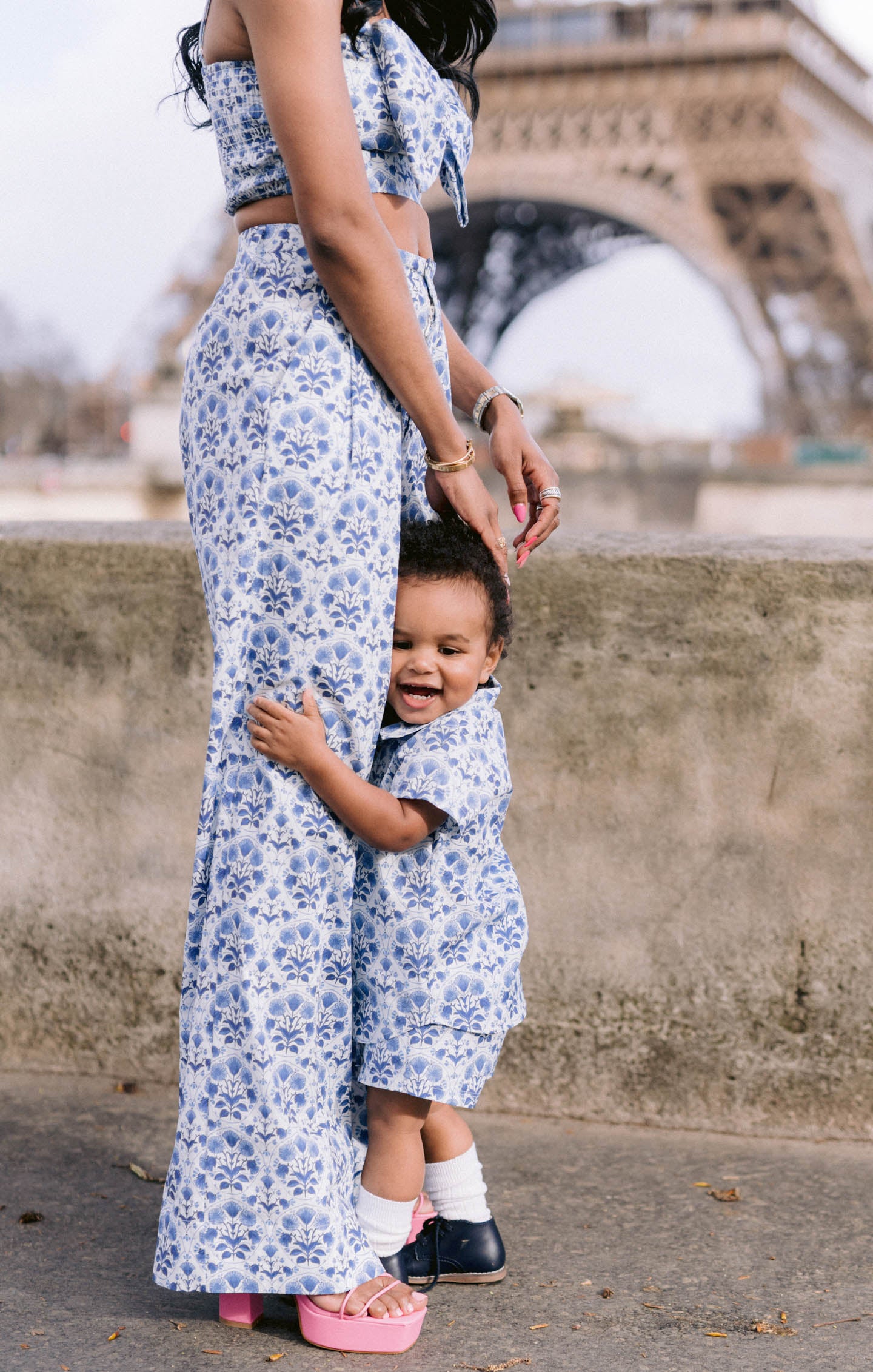 Floral Trousers for Women | Lightweight & Elastic Waist | Rue Trouser